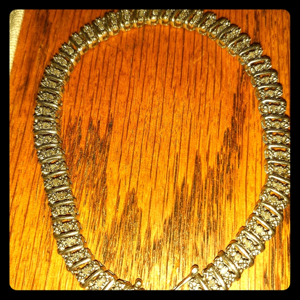 Silver Diamond Bracelet